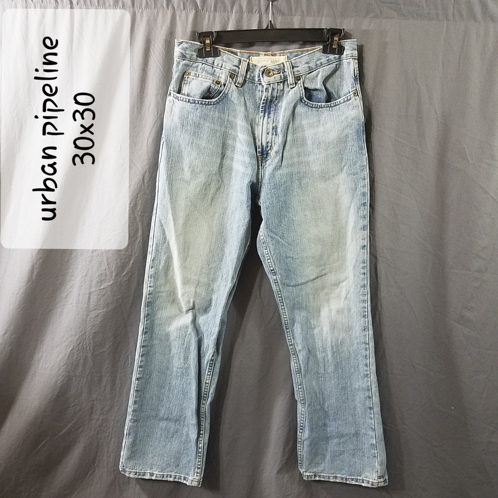 Urban pipeline jeans 30x30 faded denim blue